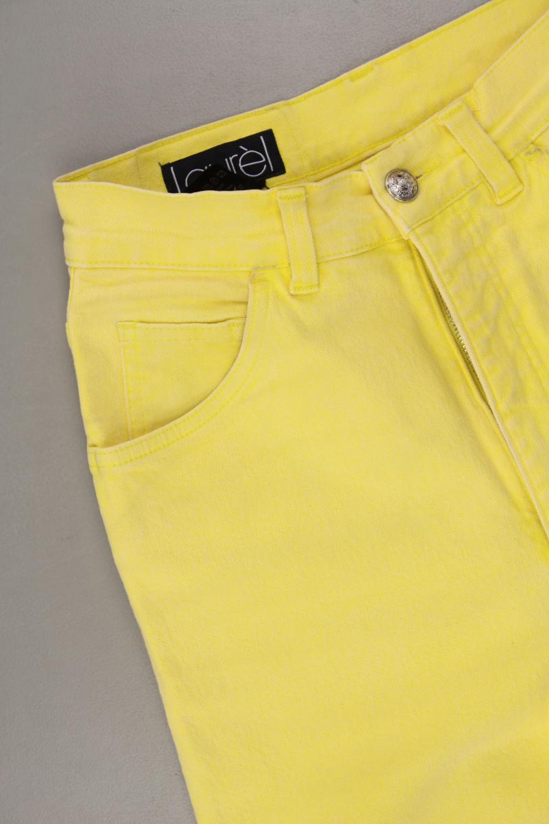 Laurèl Mom Jeans Gr. 38 Vintage gelb aus Baumwolle