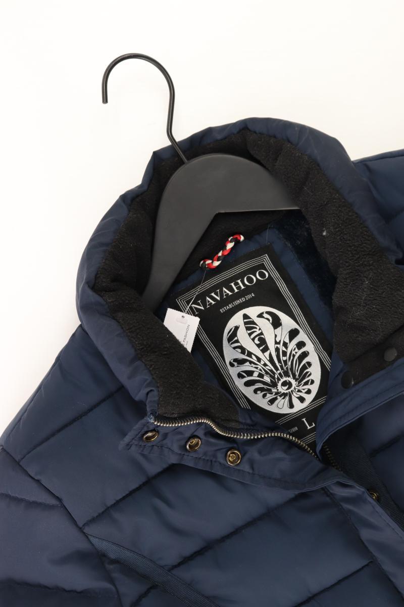 NAVAHOO Steppjacke Gr. L blau aus Polyester