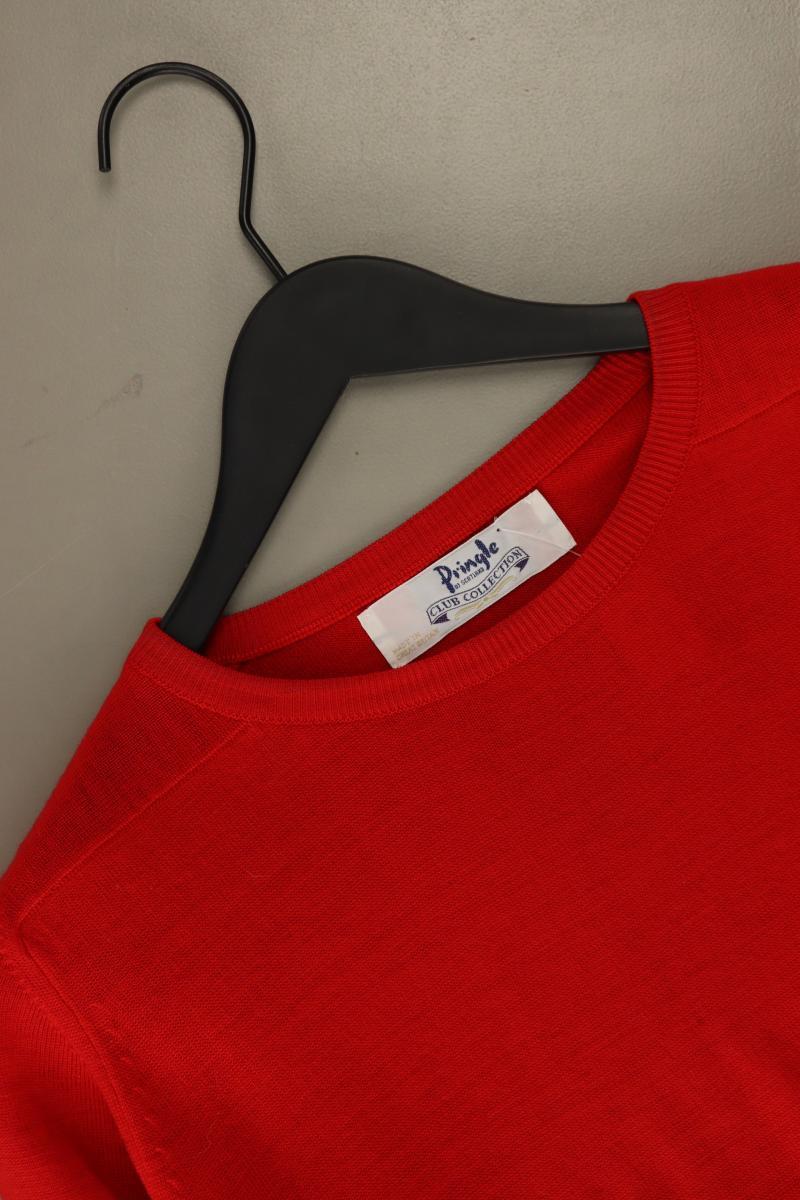 Pringle of Scotland Wollpullover für Herren Gr. 56 rot