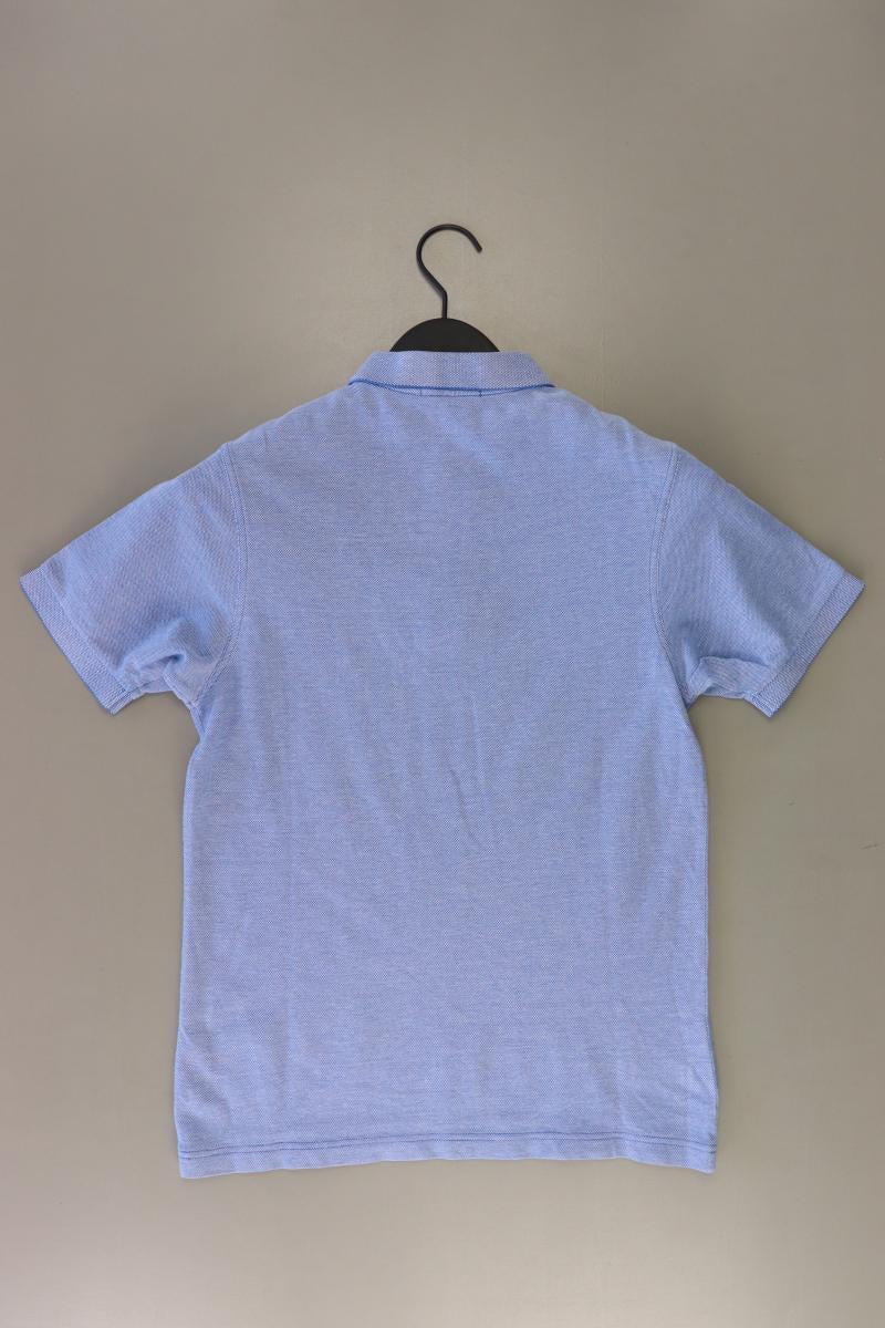 FRED PERRY Poloshirt für Herren Gr. S Kurzarm blau aus Baumwolle