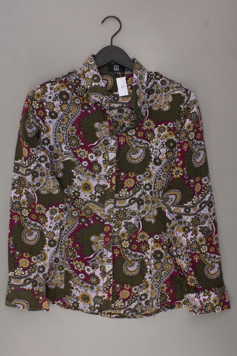 Jette Langarmbluse Gr. 42 mit Paisleymuster mehrfarbig aus Baumwolle