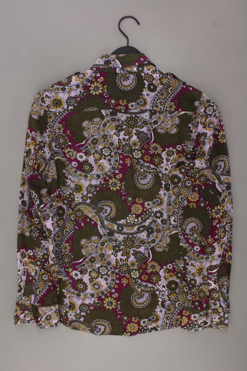 Jette Langarmbluse Gr. 42 mit Paisleymuster mehrfarbig aus Baumwolle