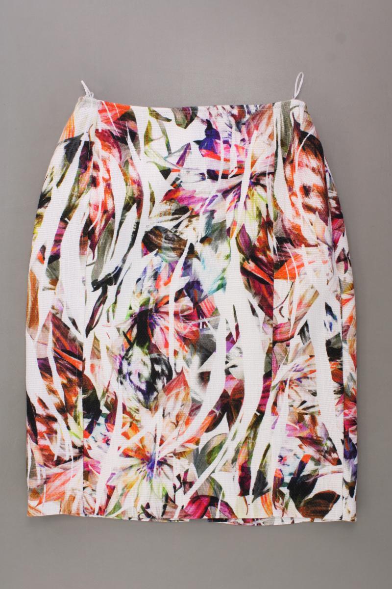 Dresses Unlimited Rock Gr. 34 mit Blumenmuster neuwertig mehrfarbig