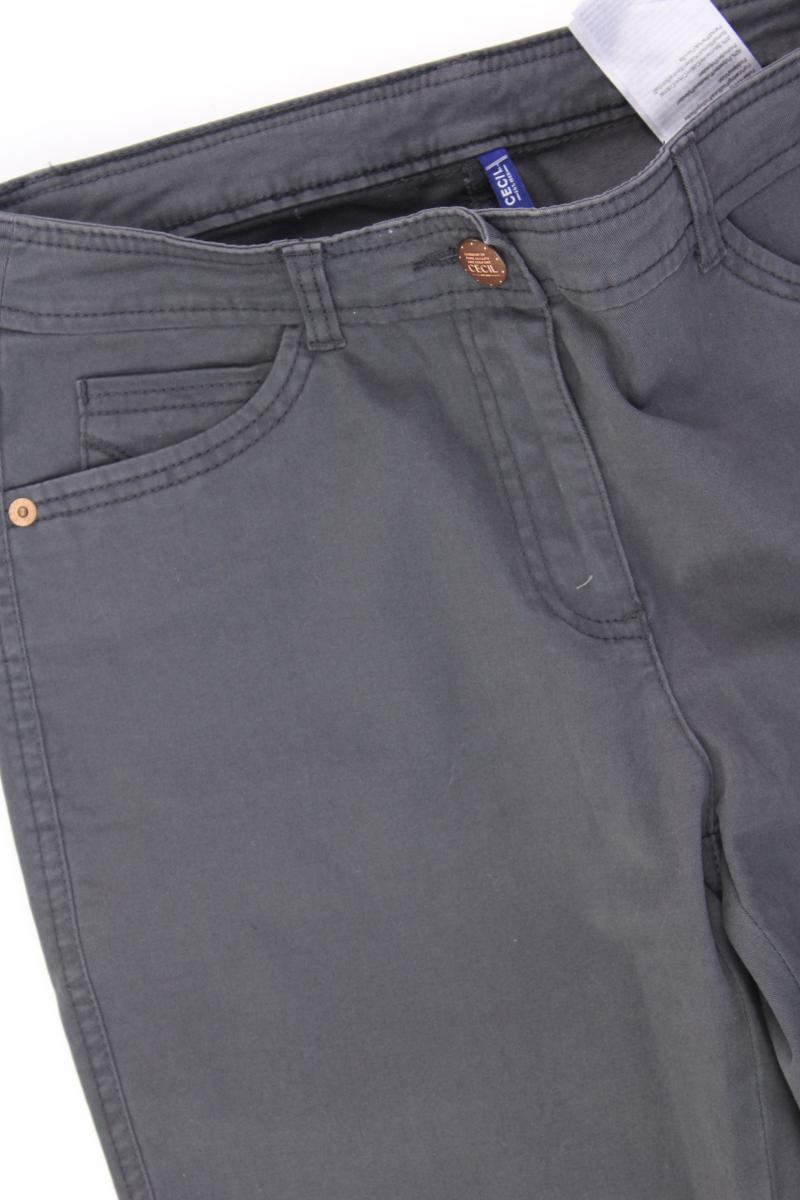 Cecil Five-Pocket-Hose Gr. W28 neuwertig grau aus Baumwolle