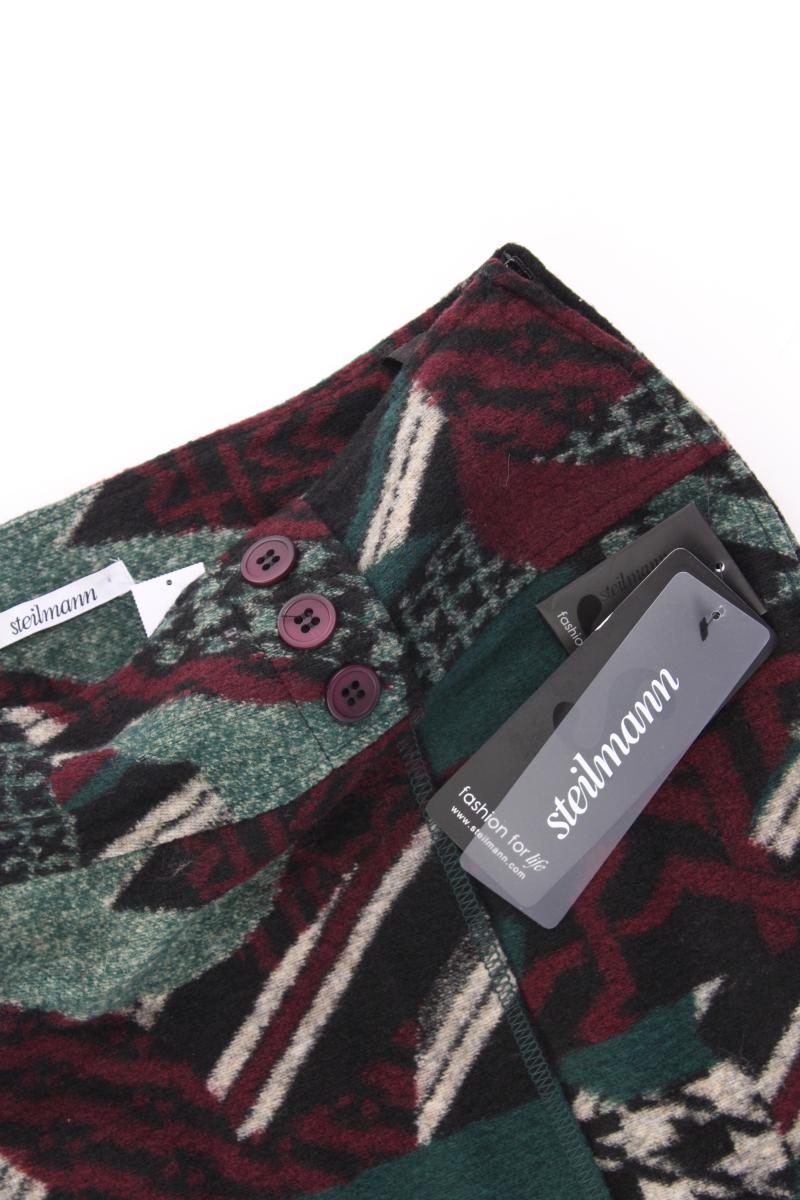 Steilmann Rock Gr. 38 geometrisches Muster neu mit Etikett schwarz aus Polyester