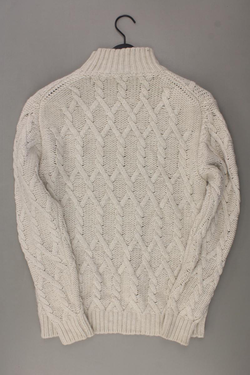 Alpha Studio Wollpullover für Herren Gr. 52 creme aus Polyacryl