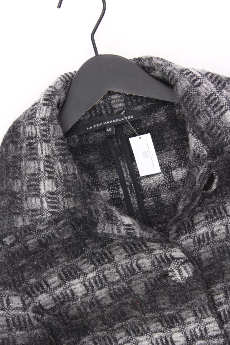 La fée maraboutée Slim Mantel Gr. 40 grau aus Polyester