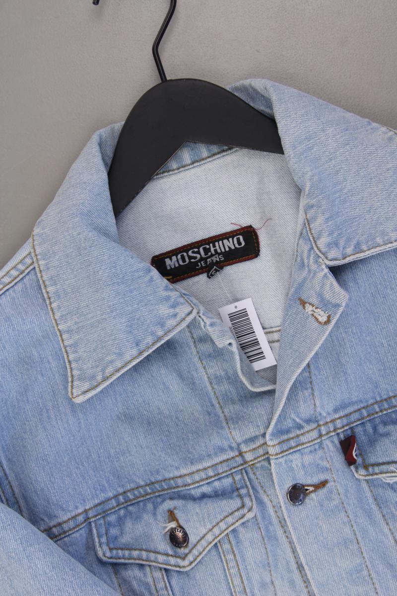 Moschino Jeans Jeansjacke für Herren Gr. S Vintage blau