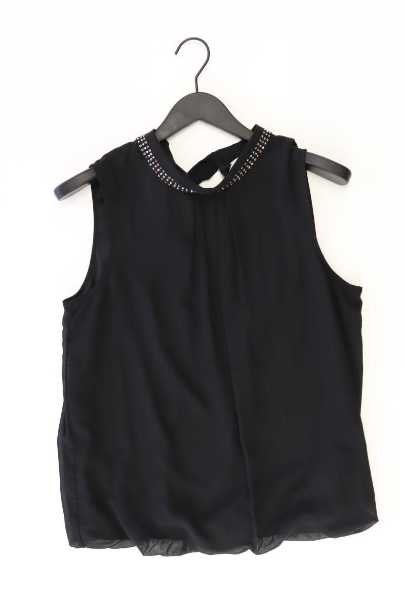 Esprit Ärmellose Bluse Gr. 40 mit Nieten schwarz aus Polyester