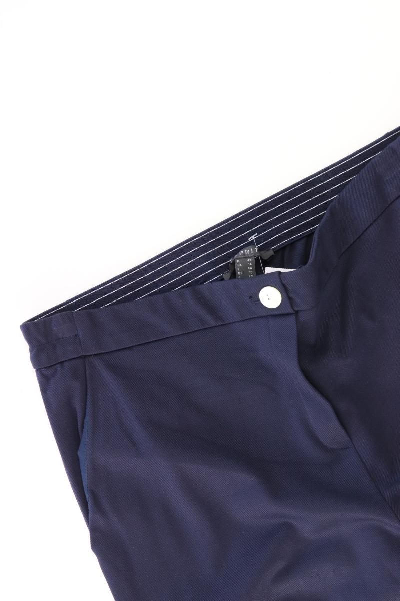 Esprit Hose Gr. 40 blau aus Polyester