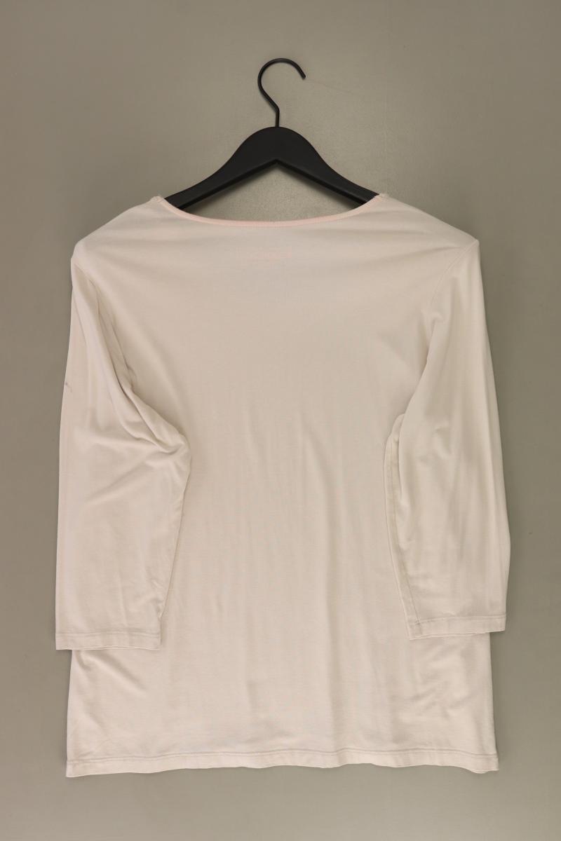 Bianca Regular Shirt Gr. 40/42 3/4 Ärmel mit Pailletten creme