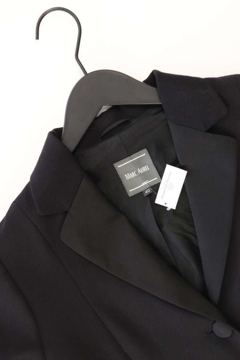 Marc Aurel Regular Mantel Gr. 40 schwarz aus Polyester
