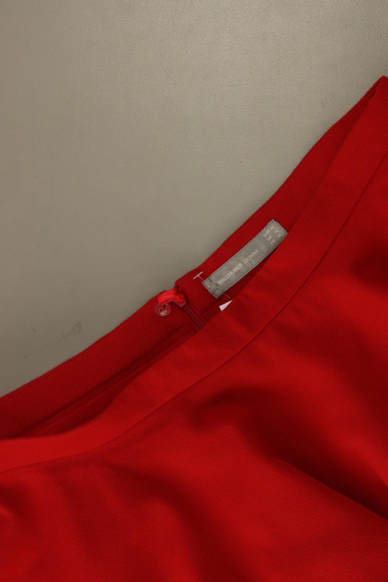 Hallhuber Rock Gr. 44 rot aus Polyester