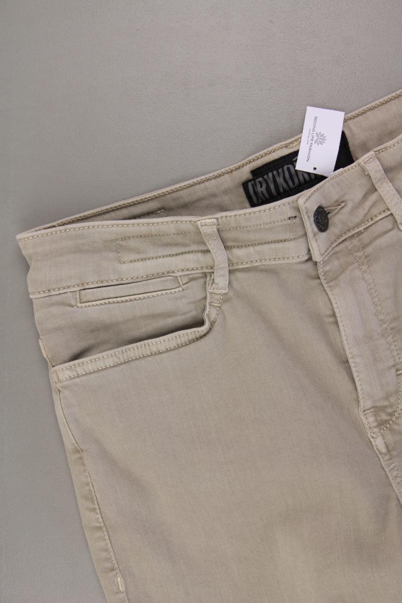 Drykorn Straight Jeans Gr. W29/L28 creme aus Baumwolle