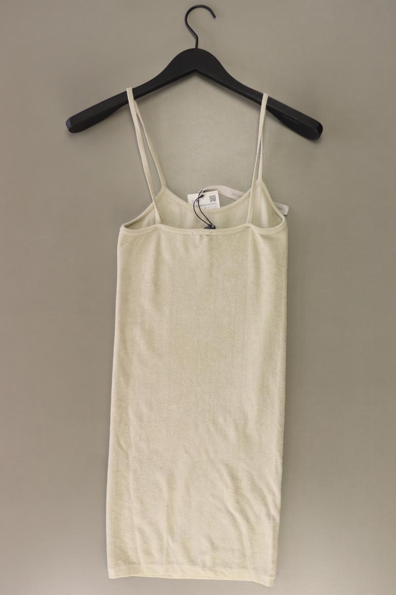 Zara Schlauchkleid Gr. M neu mit Etikett Träger creme aus Viskose
