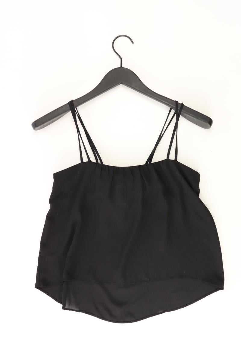 Mango Spaghetti-Top Gr. S schwarz aus Polyester