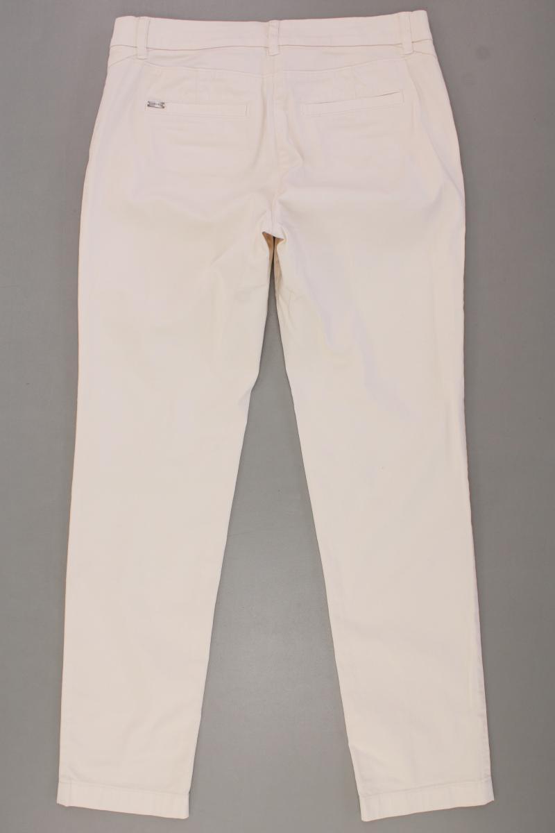 Marc Cain Hose Gr. 38 creme aus Baumwolle