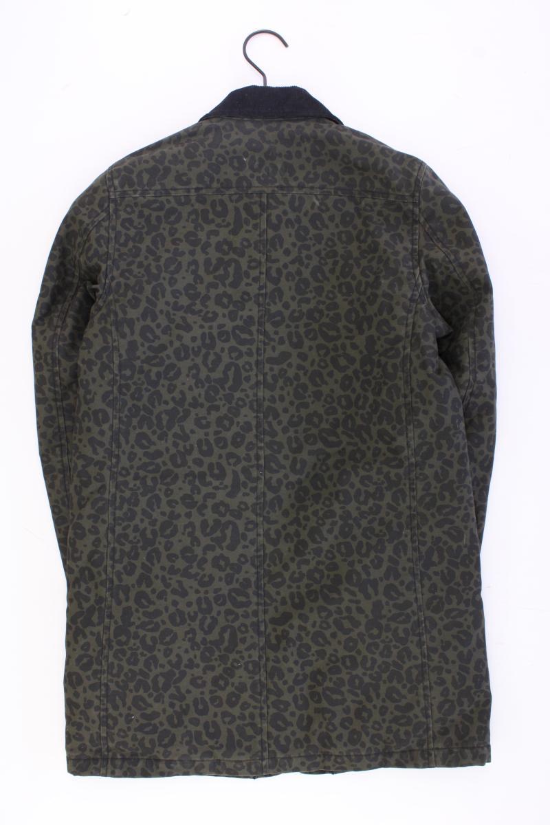 Carhartt Lange Jacke Gr. XS mit Tierdruck olivgrün aus Baumwolle