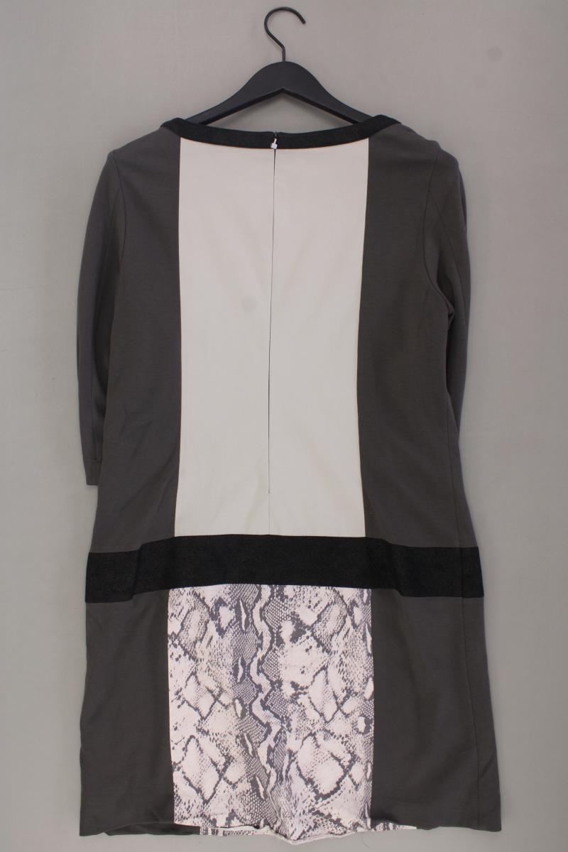 Laurèl Etuikleid Gr. 40 3/4 Ärmel grau aus Viskose