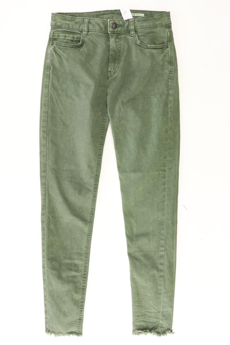 edc by Esprit Skinny Jeans Gr. 34/L27 olivgrün aus Baumwolle