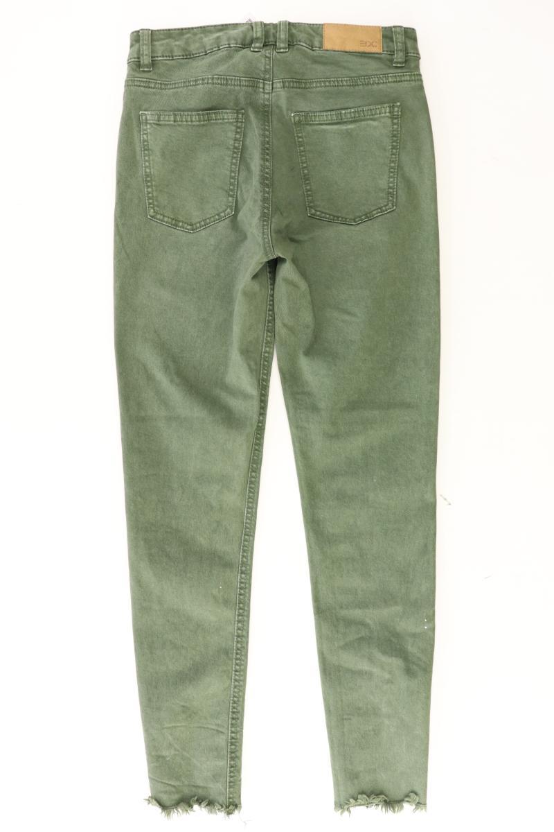edc by Esprit Skinny Jeans Gr. 34/L27 olivgrün aus Baumwolle