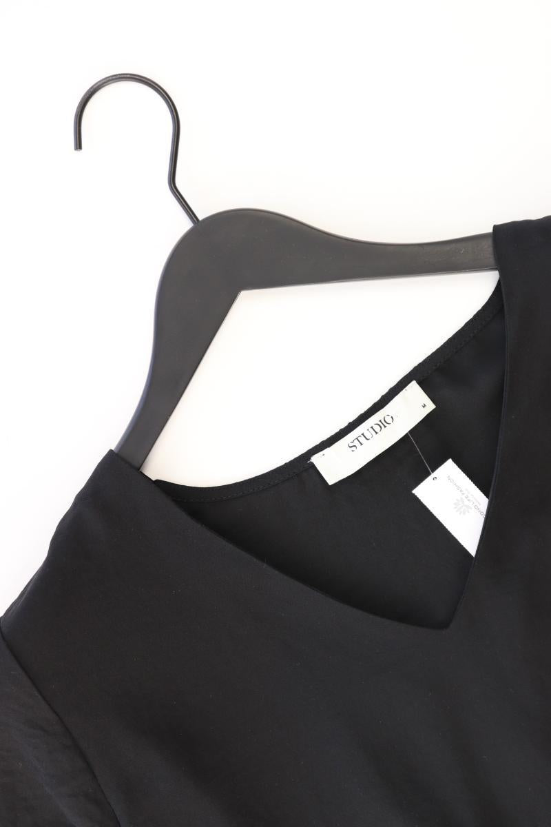 Only Regular Bluse Gr. M 3/4 Ärmel schwarz aus Polyester