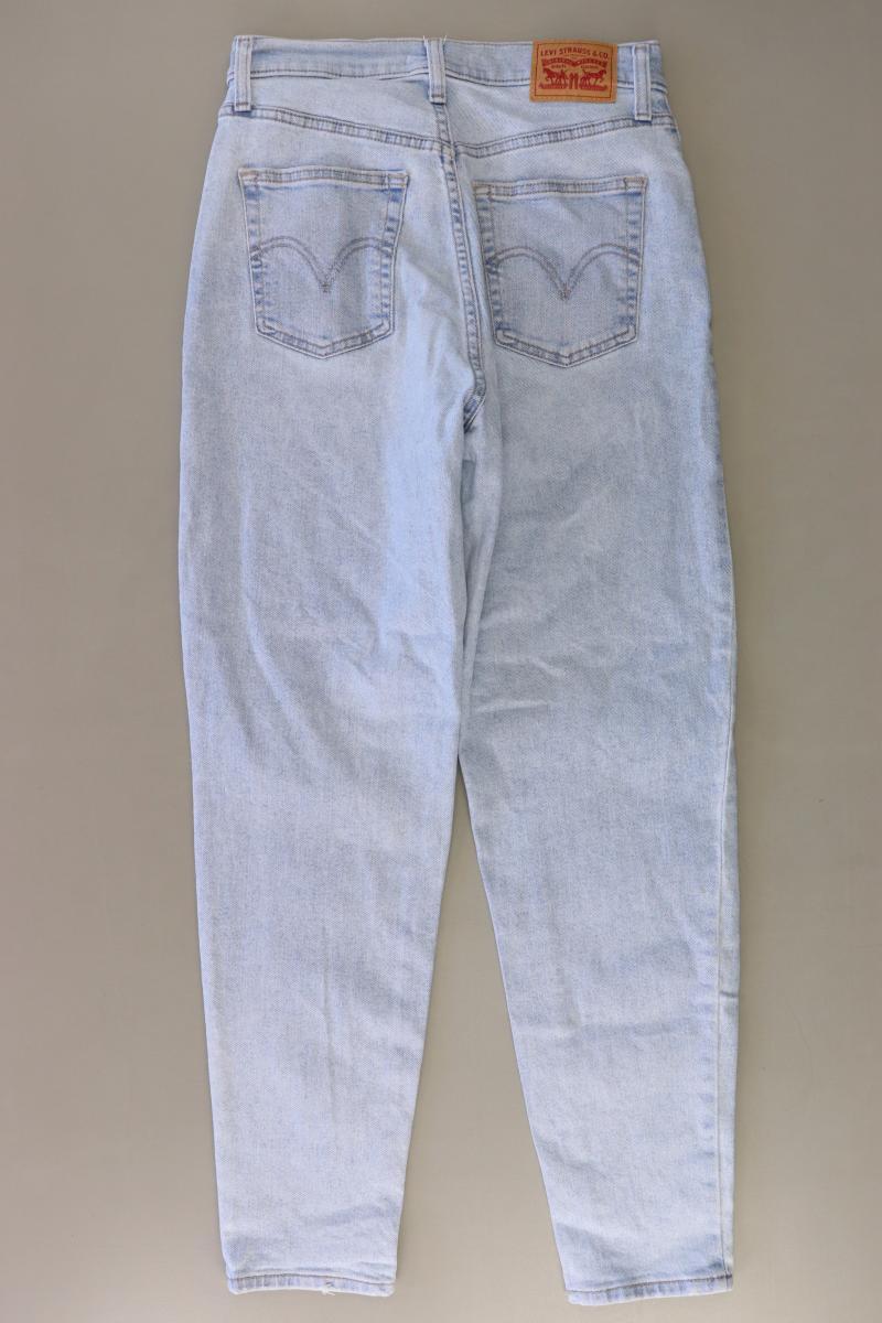 Levi's Mom Jeans Gr. W27 blau aus Baumwolle