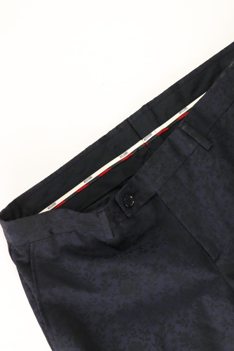 Moschino Anzughose Gr. IT 46 (M) blau aus Polyester