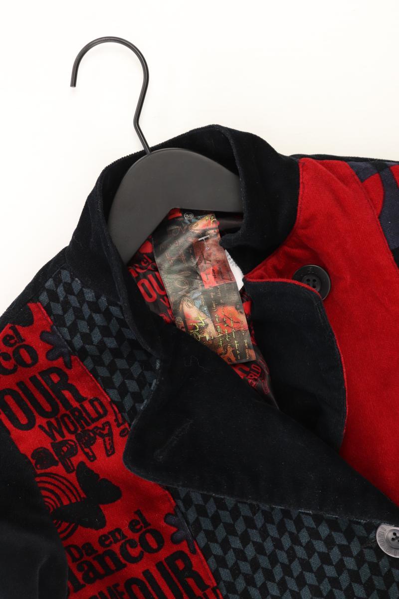 Desigual Regular Mantel Gr. 38 schwarz aus Baumwolle