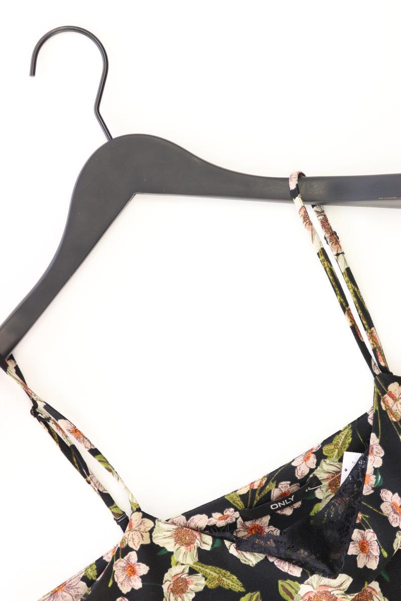 Only Camisole Gr. 40 mit Blumenmuster schwarz aus Polyester