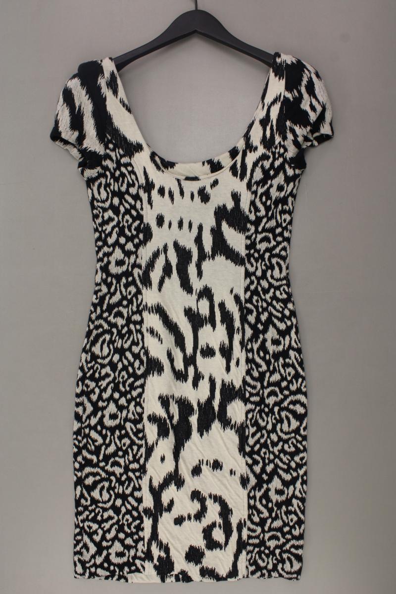 Diane von Furstenberg Etuikleid Gr. US 8 (S) Kurzarm creme aus Baumwolle