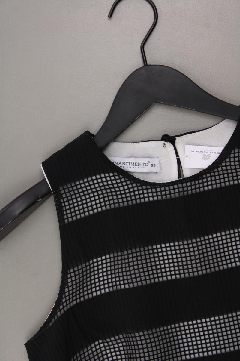 Rinascimento Ärmellose Bluse Gr. XS schwarz