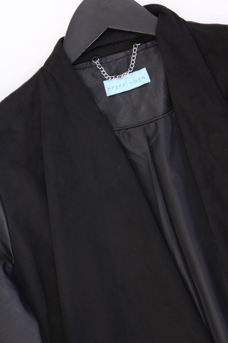 yest Regular Jacke Gr. 42 schwarz aus Polyester