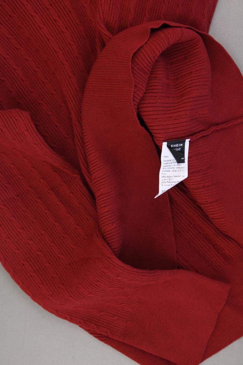 Shein Strickpullover Gr. XL neuwertig orange aus Viskose