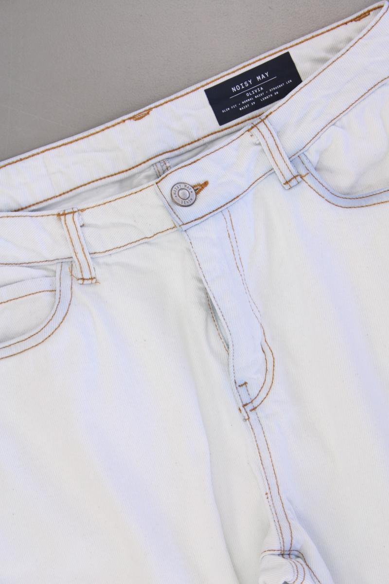 Noisy May Mom Jeans Gr. W29/L30 Modell Olivia blau aus Baumwolle