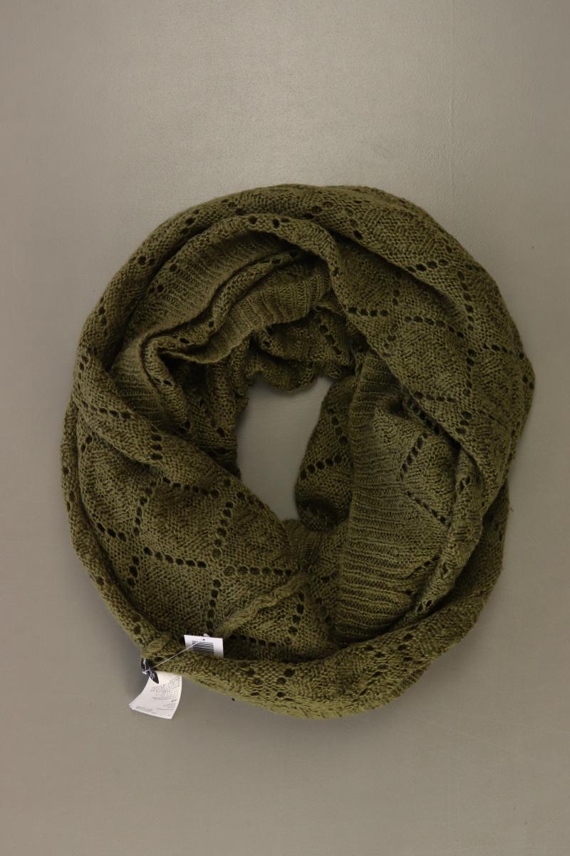 H&M Schal olivgrün aus Polyacryl