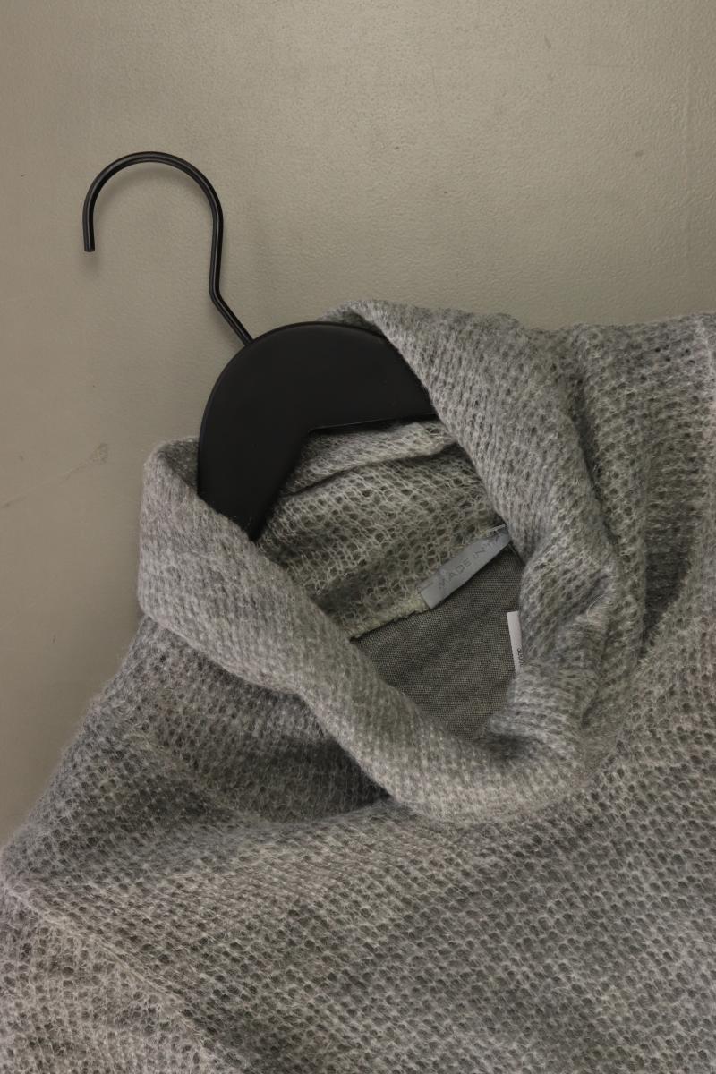 Made in Italy Pullover mit Mohair Gr. M grau aus Viskose