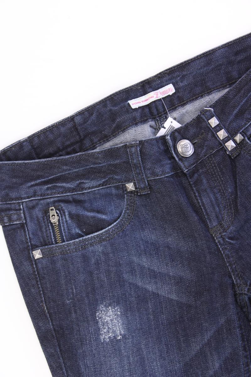Tom Tailor (Denim) Straight Jeans Gr. W27/L32 blau aus Baumwolle