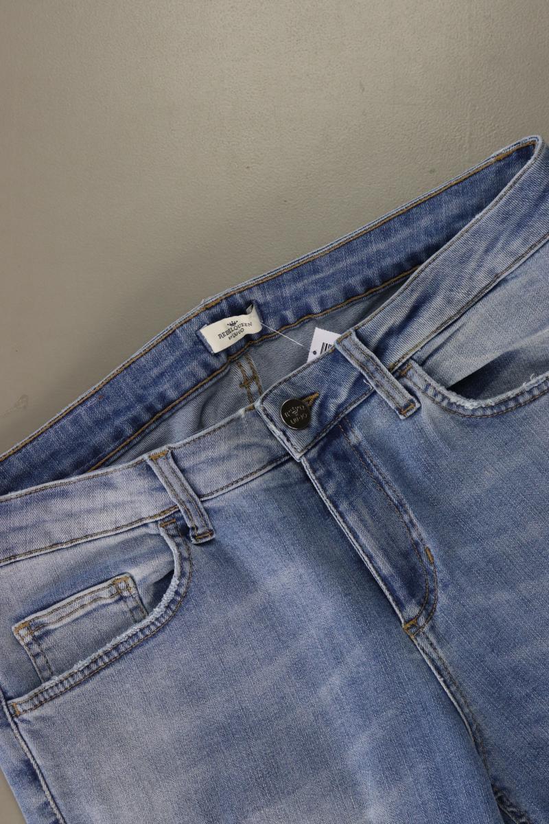 Liu Jo Straight Jeans Gr. 38 blau aus Baumwolle