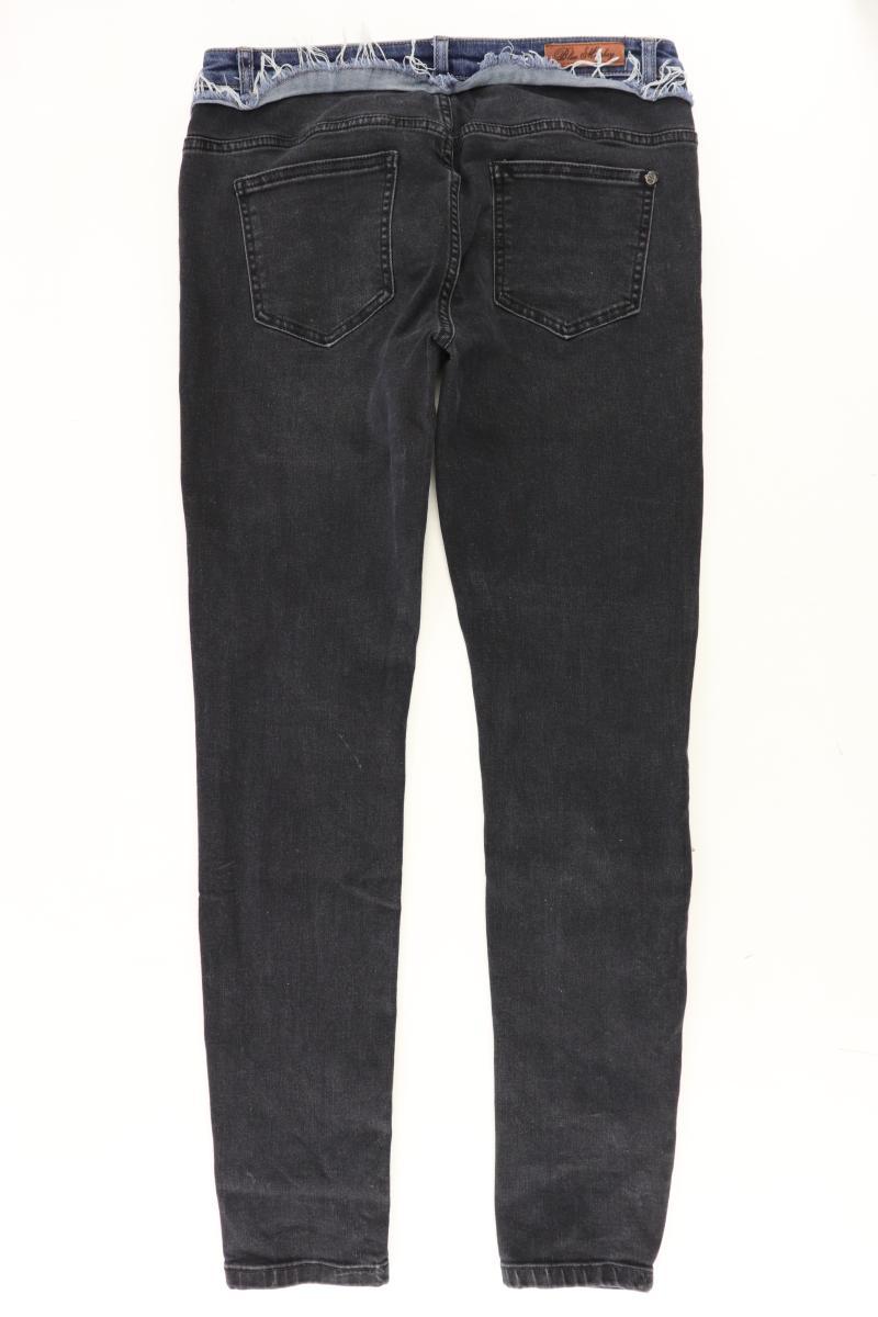 Blue Monkey Skinny Jeans Gr. W29/L32 schwarz aus Baumwolle