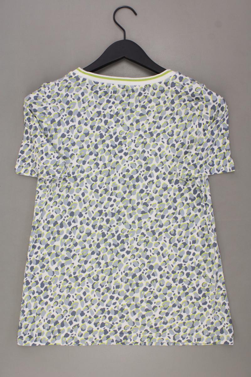 Mona Printshirt Gr. 38 Kurzarm grau