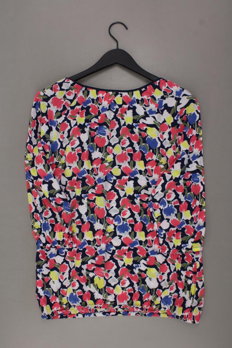 Esprit Regular Bluse Gr. 40 mit Blumenmuster 3/4 Ärmel mehrfarbig aus Viskose