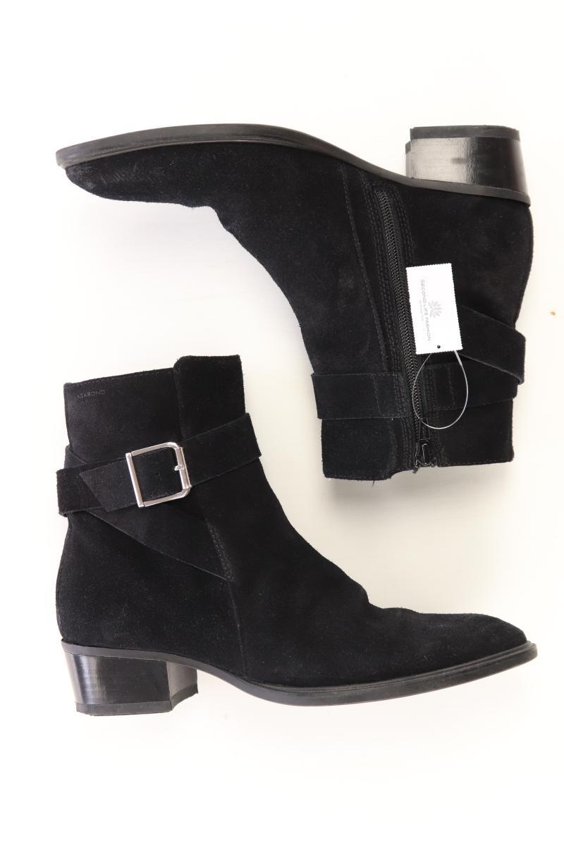 Vagabond Stiefeletten Gr. 38 schwarz aus Leder