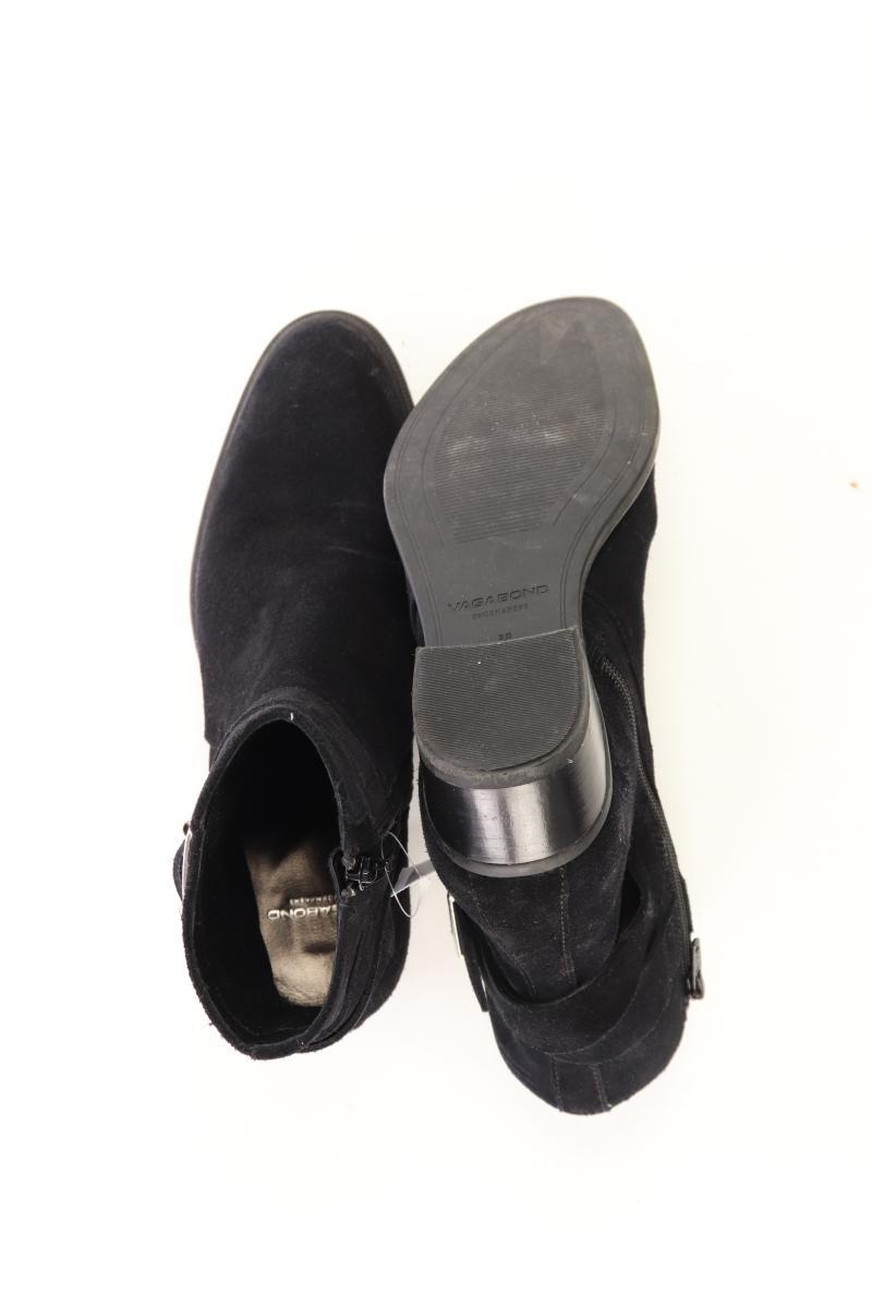 Vagabond Stiefeletten Gr. 38 schwarz aus Leder