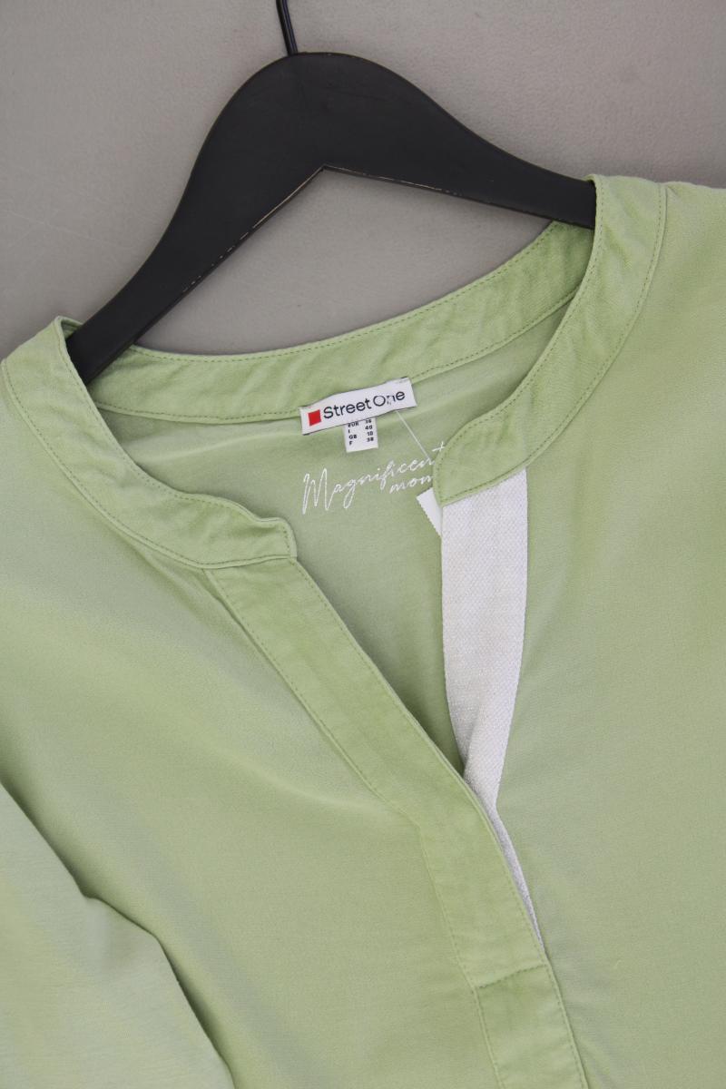 Street One Regular Bluse Gr. 36 neuwertig 3/4 Ärmel grün