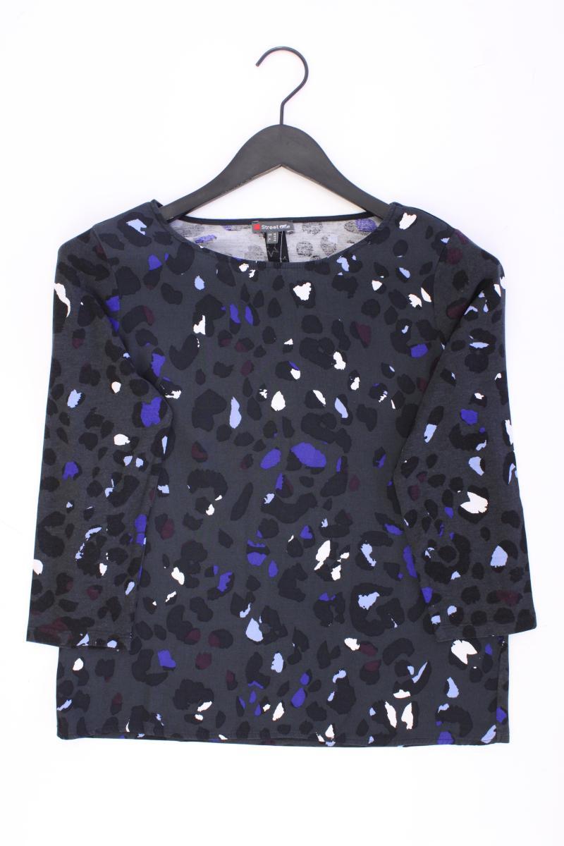 Street One Regular Bluse Gr. 36 3/4 Ärmel grau