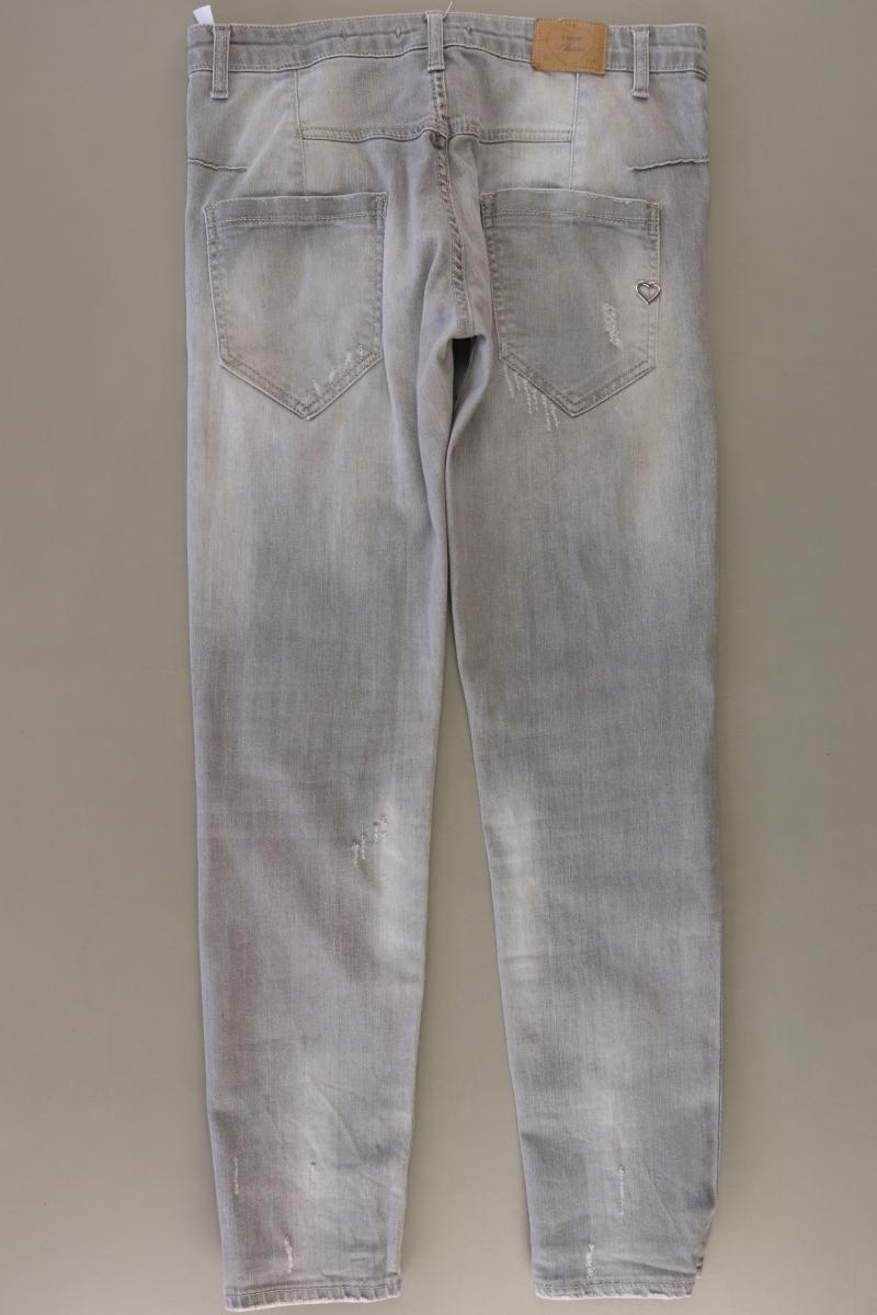Please Straight Jeans Gr. M grau aus Baumwolle