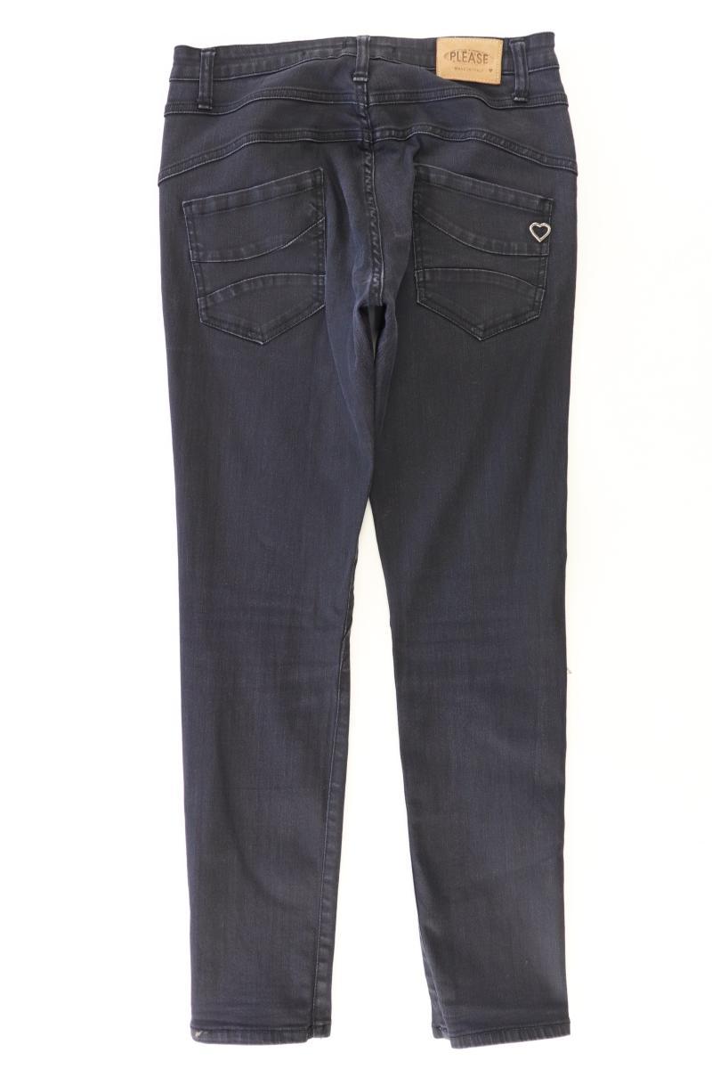 Please Straight Jeans Gr. M schwarz aus Baumwolle