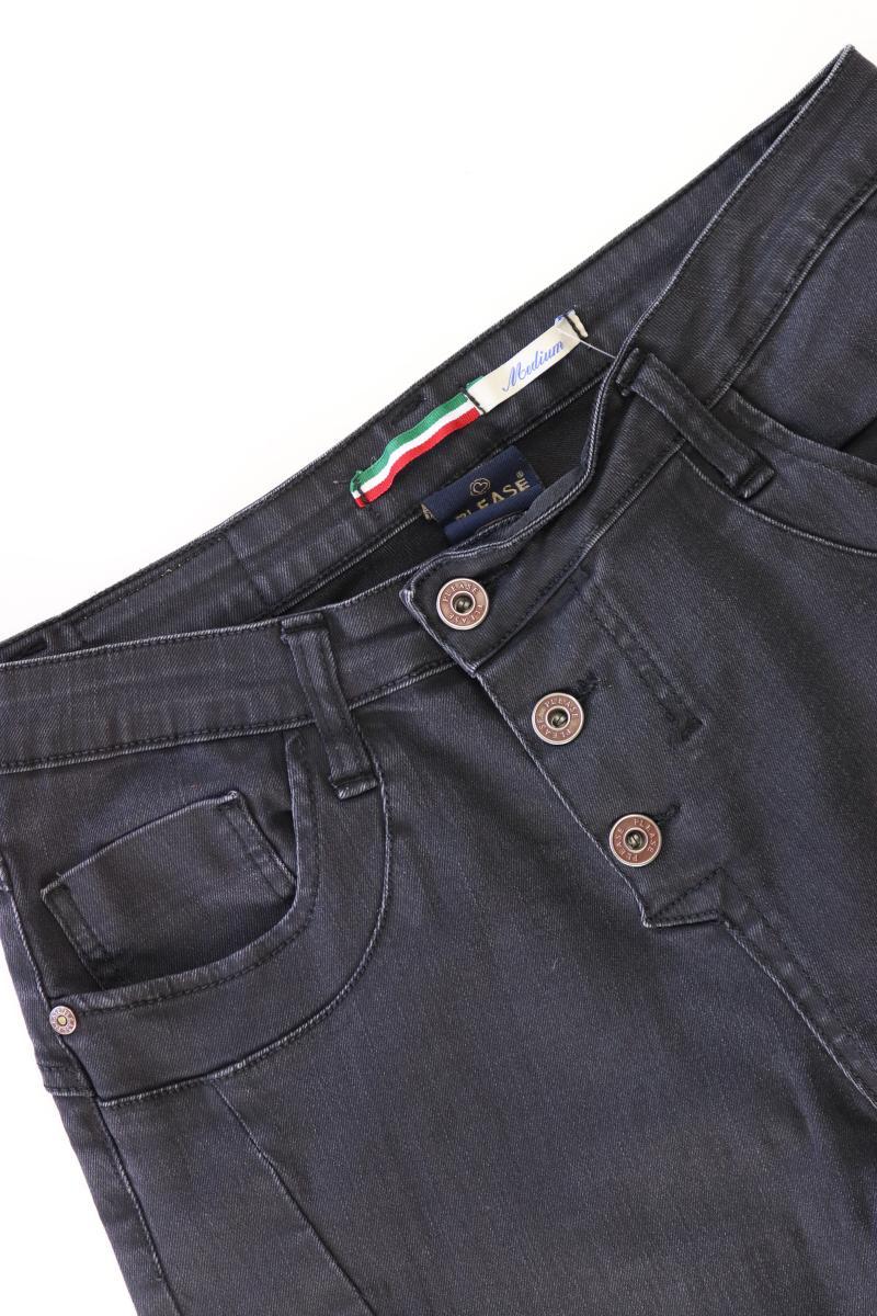 Please Straight Jeans Gr. M schwarz aus Baumwolle