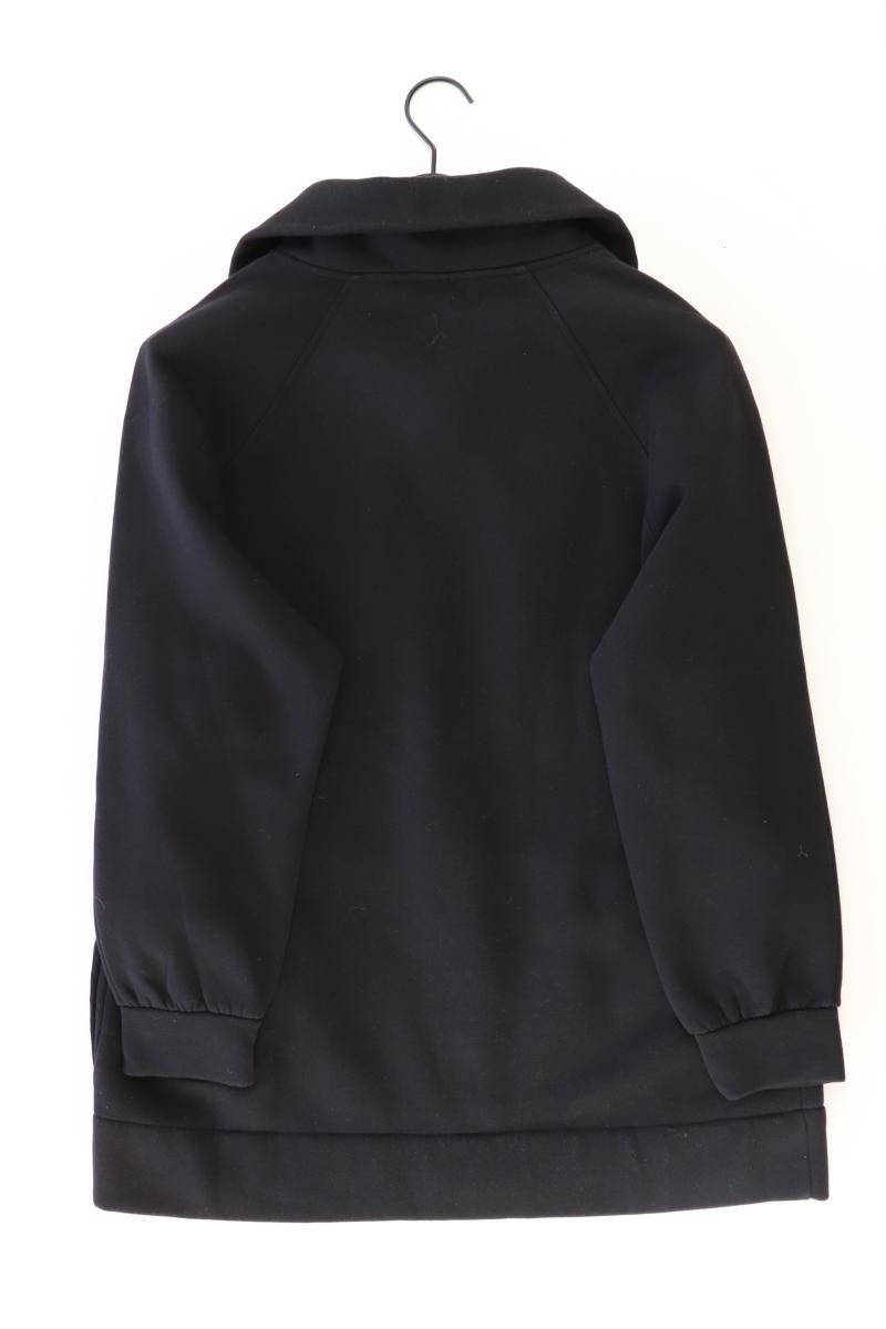 pier antonio gaspari Lange Jacke Gr. IT 46 (M) schwarz aus Baumwolle